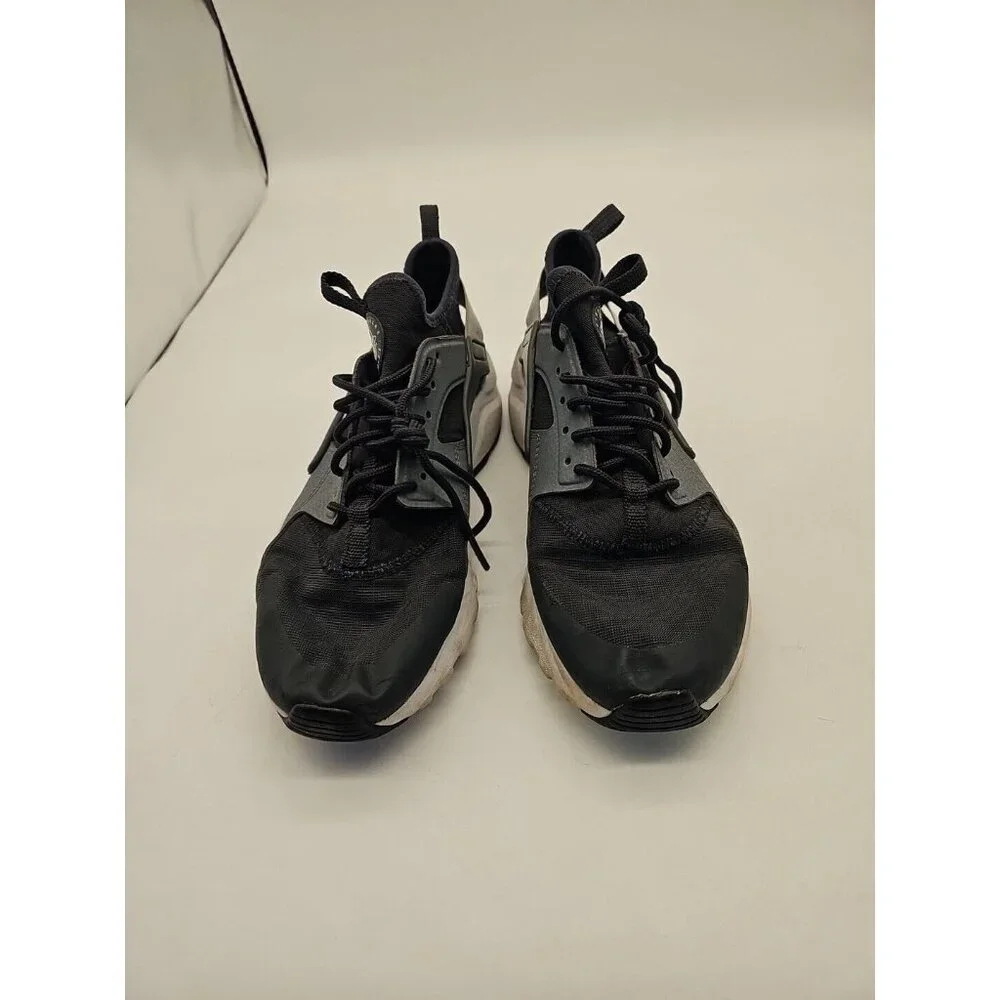 Nike Air Huarache Run Ultra Youth Sneaker 7Y Black Gray Running‎ Shoe 847569-008